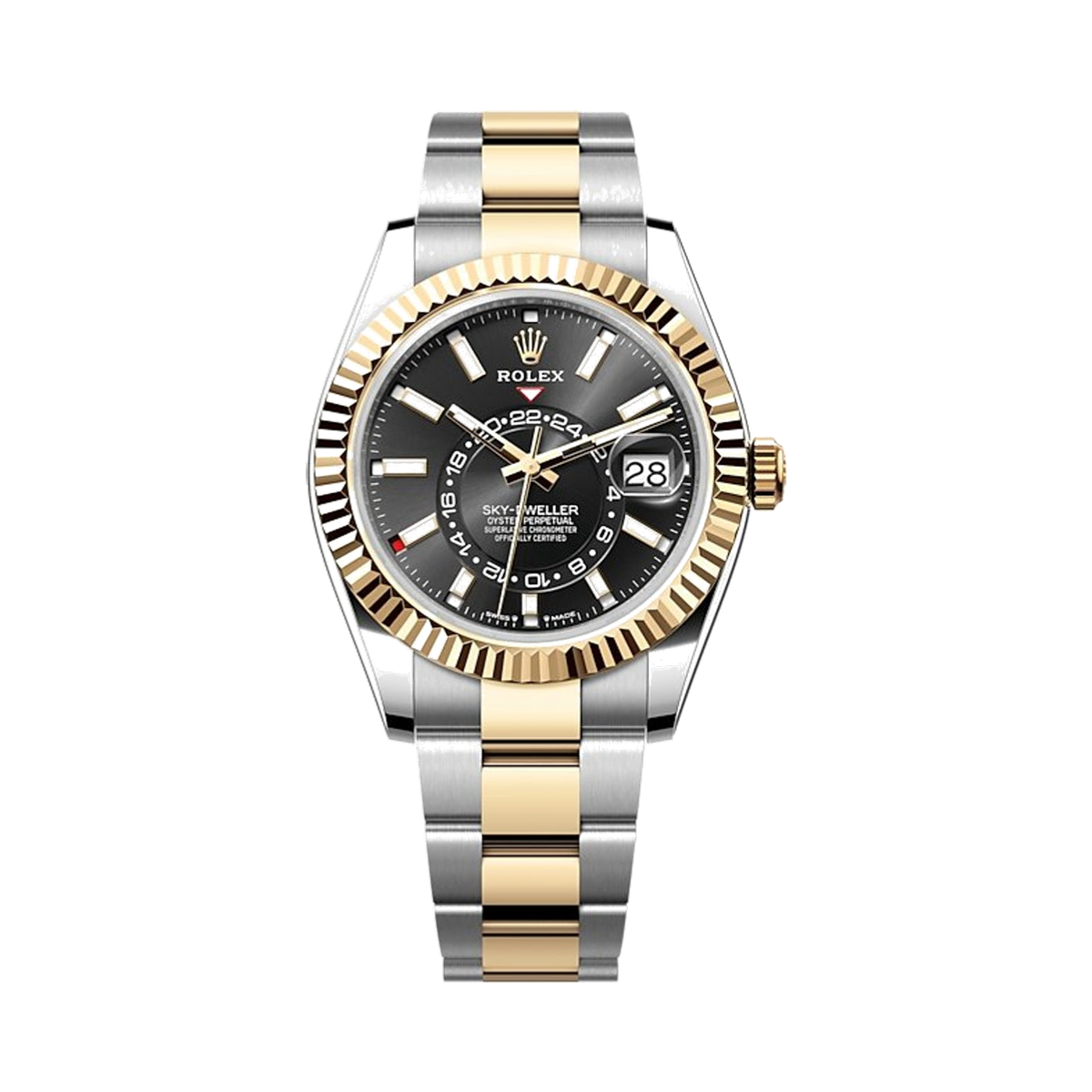 Rolex Sky-Dweller 42 mm Oyster Perpetual Yellow Gold Men's Watch 2026