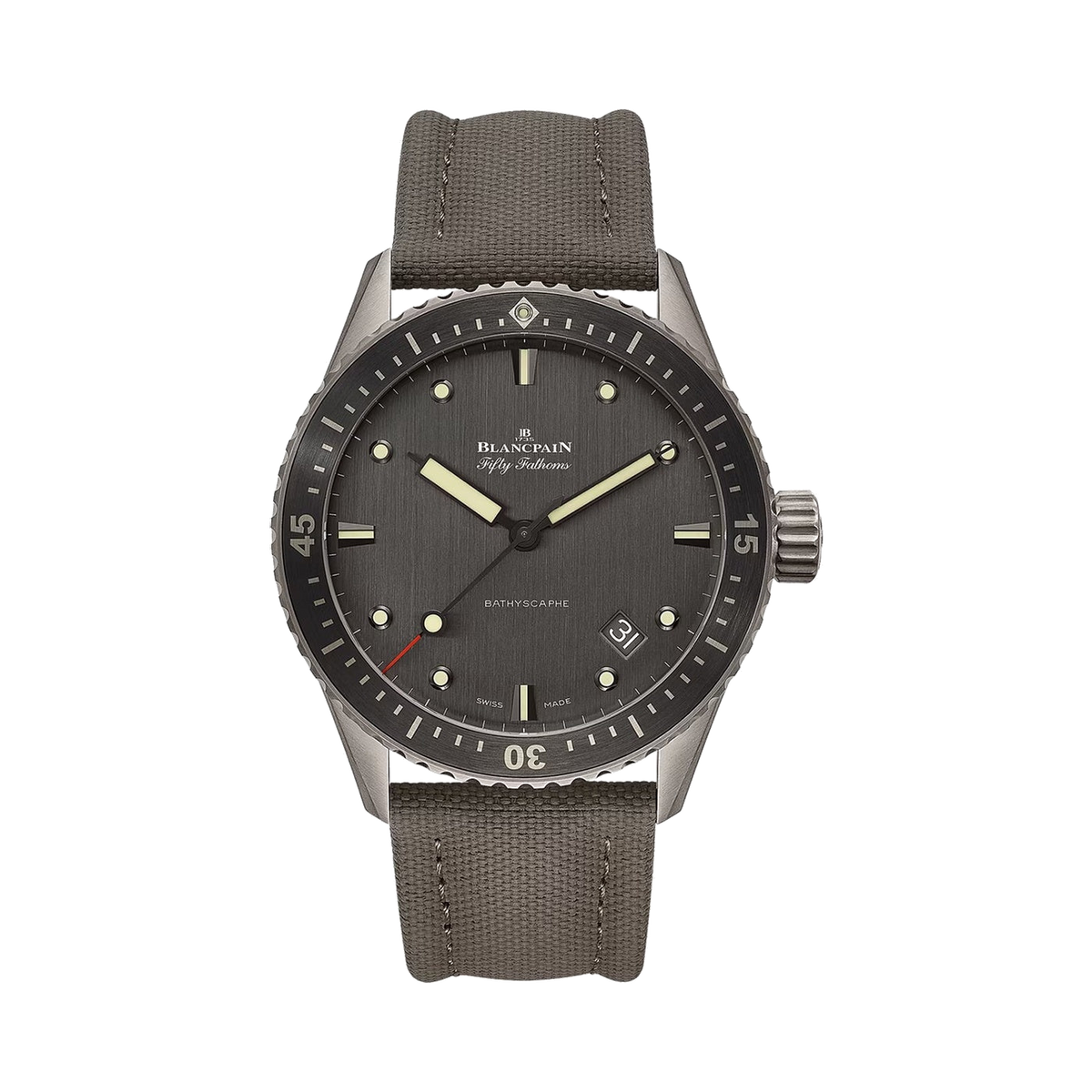 Blancpain Fifty Fathoms Bathyscaphe 43 Mm Men Watch
