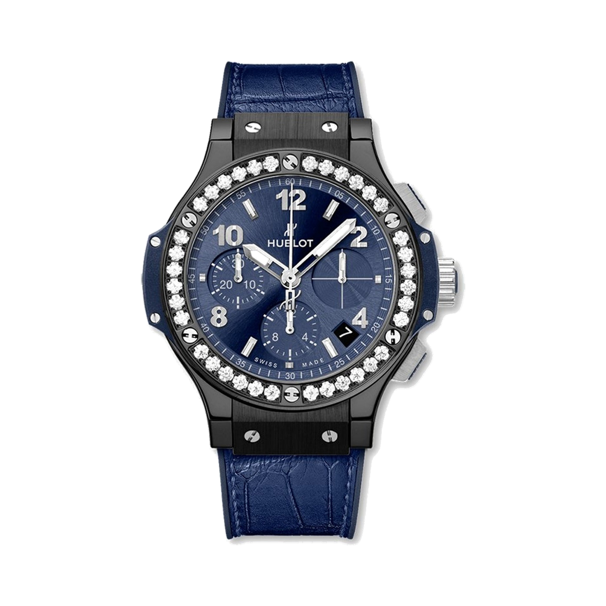 Hublot Big Bang Ceramic Blue Diamonds 41 mm