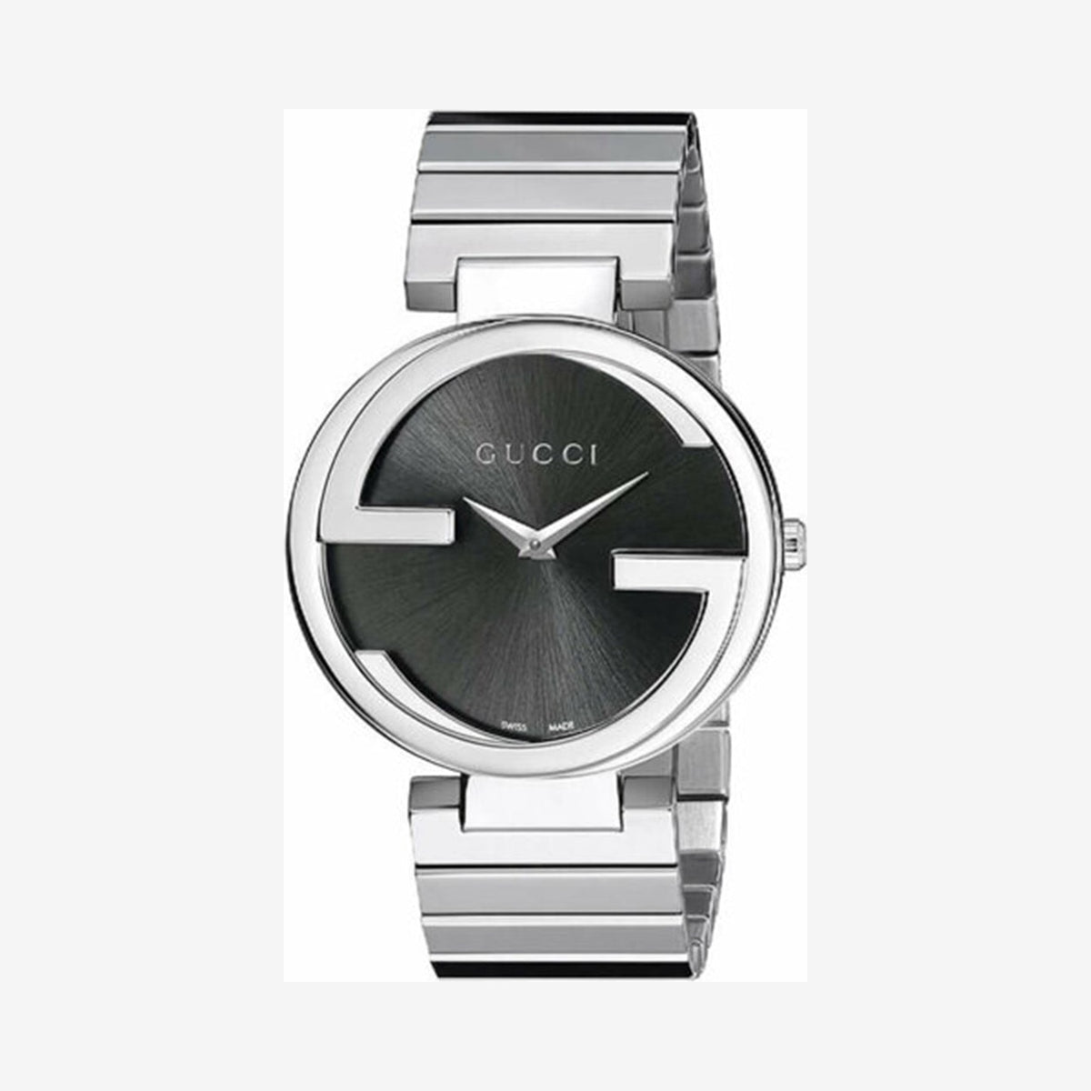 Gucci Interlocking G 37 mm Black Dial