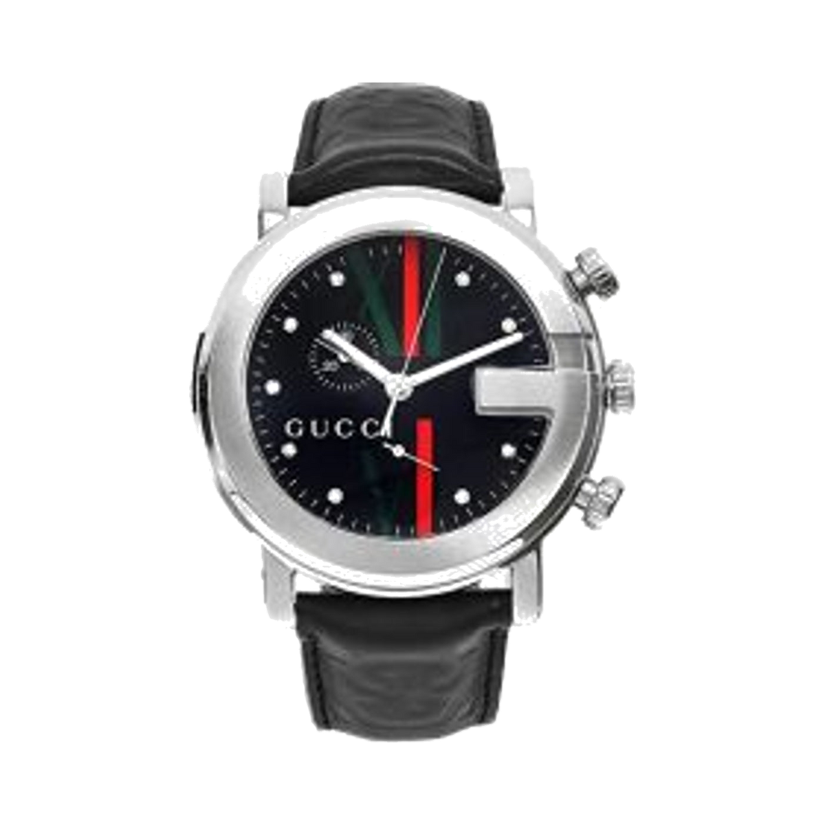 Gucci Men's G-Round Black Quartz Watch