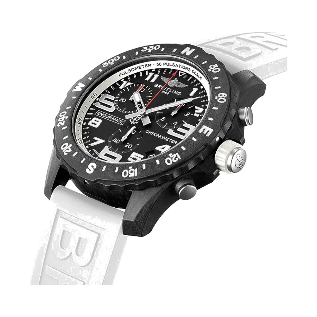 Breitling Endurance Pro Chronograph Quartz Black Dial Men's Watch - Lc Watches