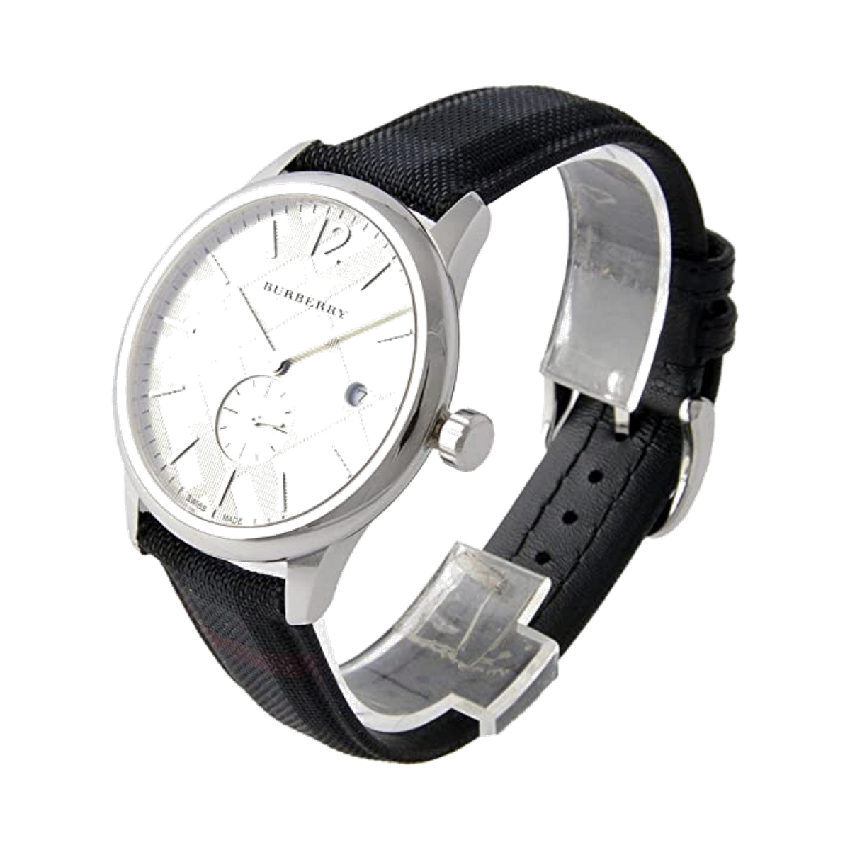 Burberry Men’s Swiss Made Leather Strap Watch - Lc Watches