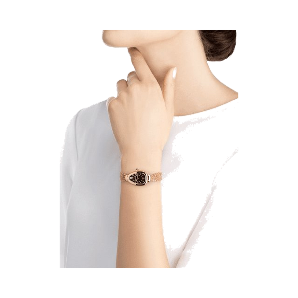 Bvlgari Serpenti Rose Gold Multichain Watch - Lc Watches