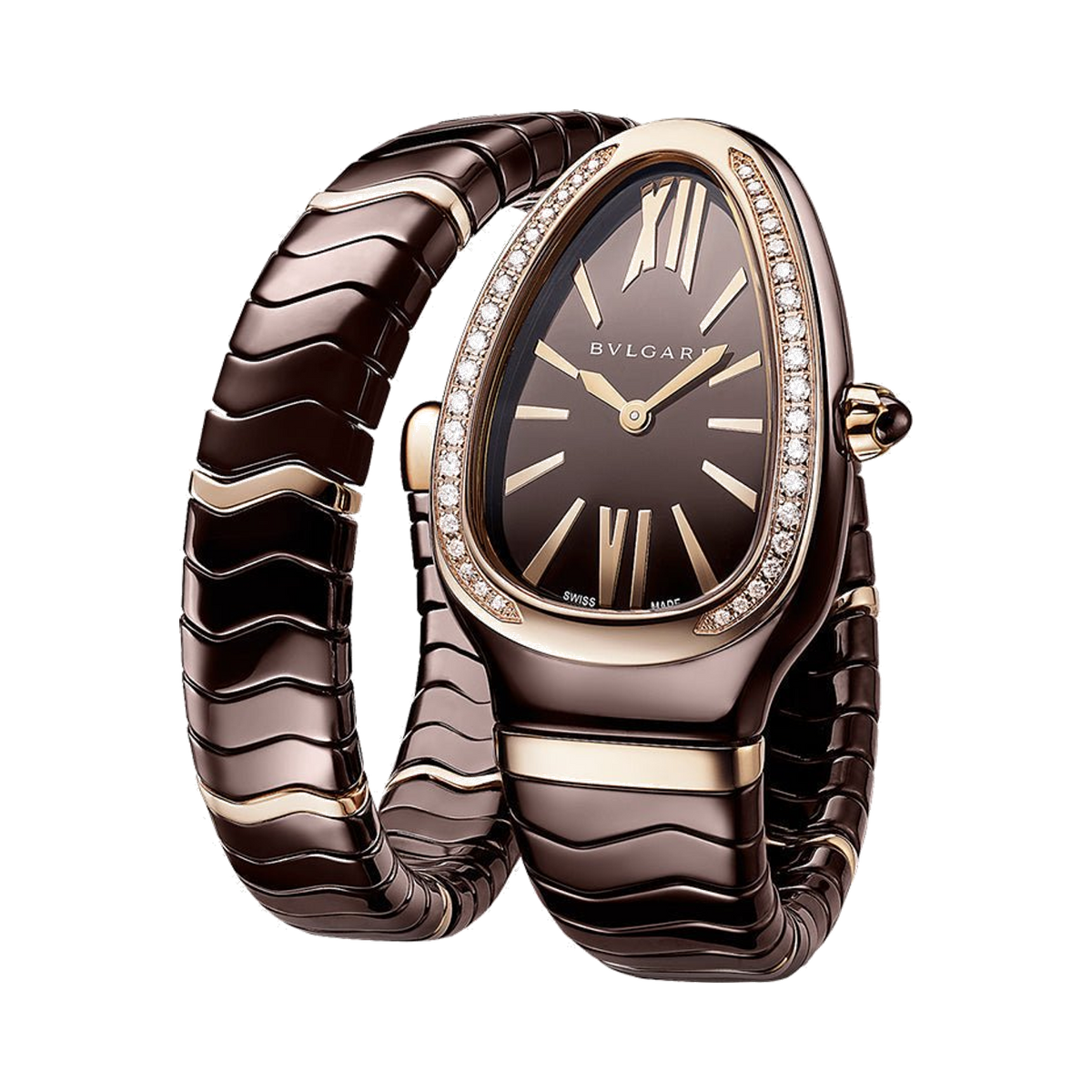 Bvlgari Serpenti Spiga Single Spiral Watch - Lc Watches