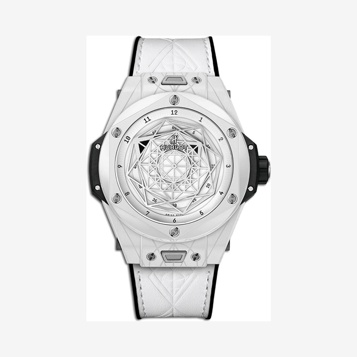 Hublot Big Bang Unico Sang Bleu Ceramic White 45 mm