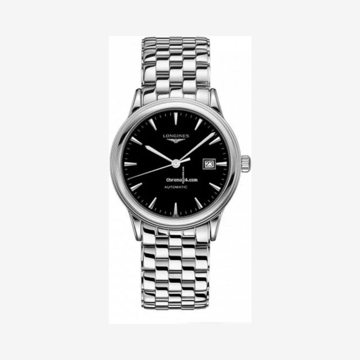 Longines Flagship Black/Steel Ø40 mm watch