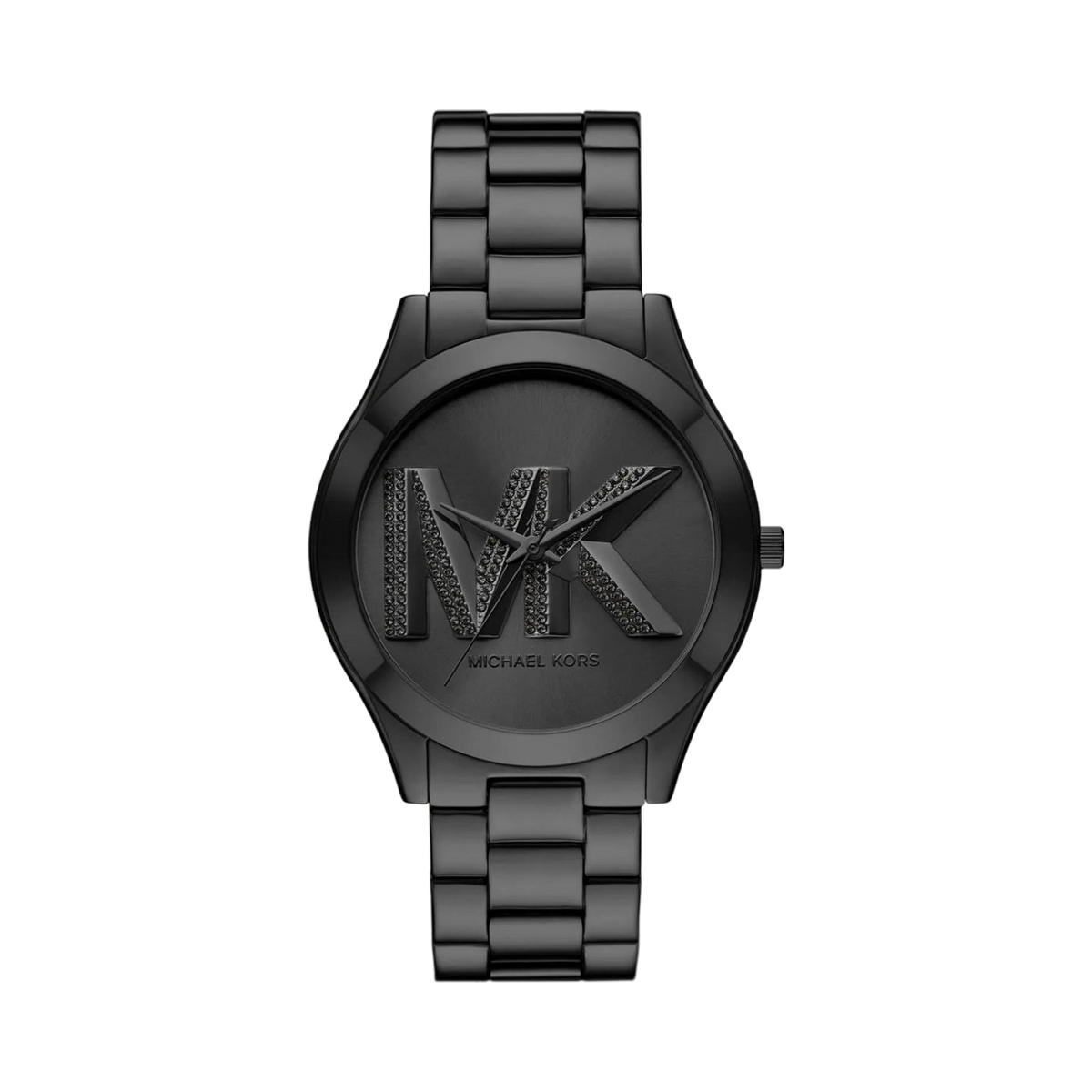 Michael Kors Ladies Watch Slim Runway 42mm Black MK4734