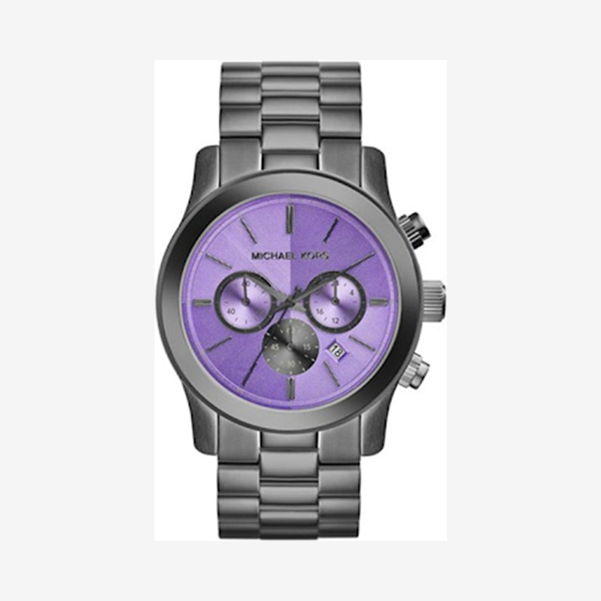 Michael Kors 45 mm Polished Gunmetal Chronograph