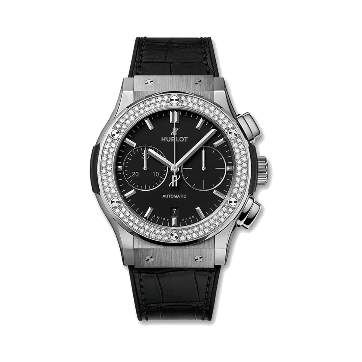 Hublot Classic Fusion Chronograph Titanium Diamonds