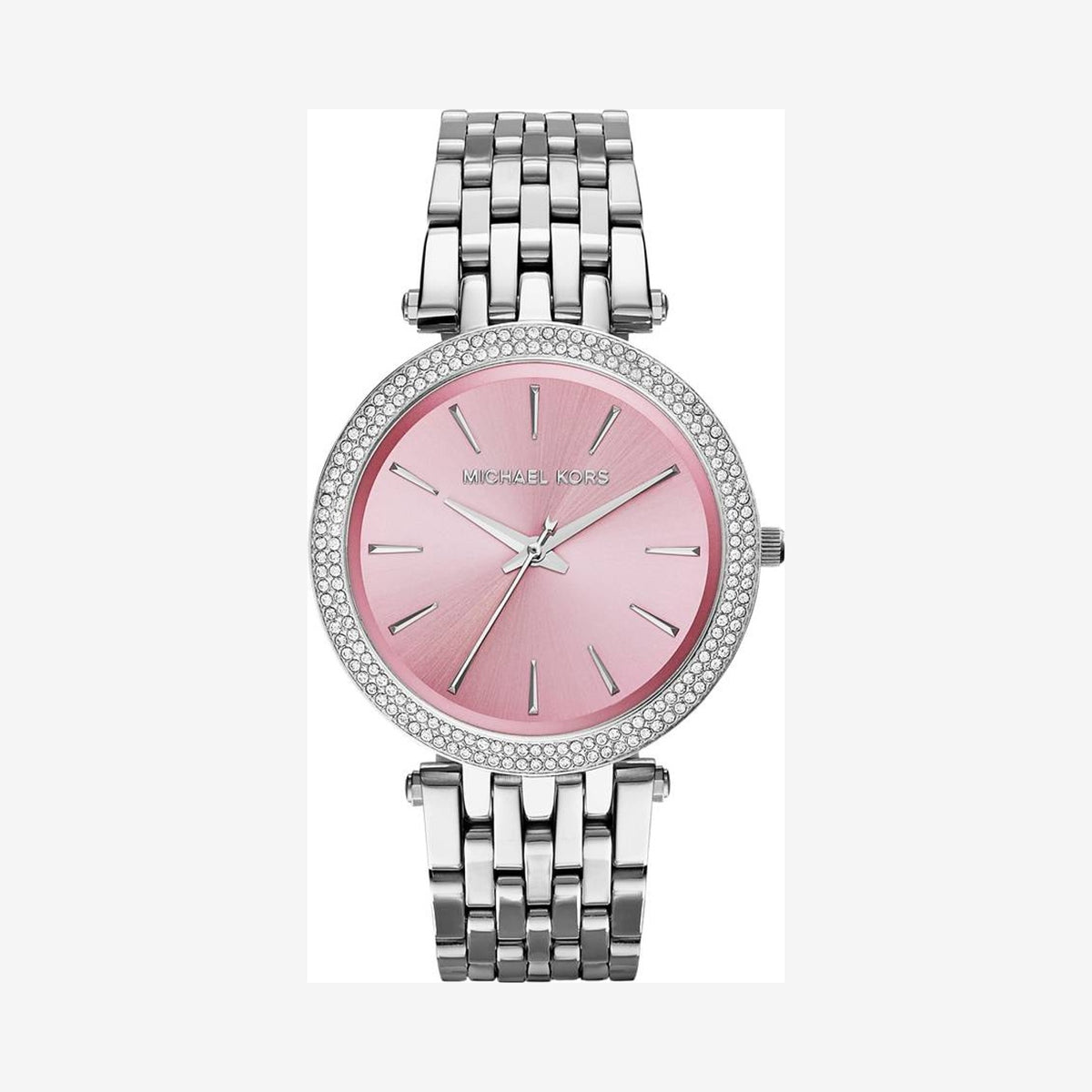 Michael Kors Darci Stainless Pink Dial Women's Watch