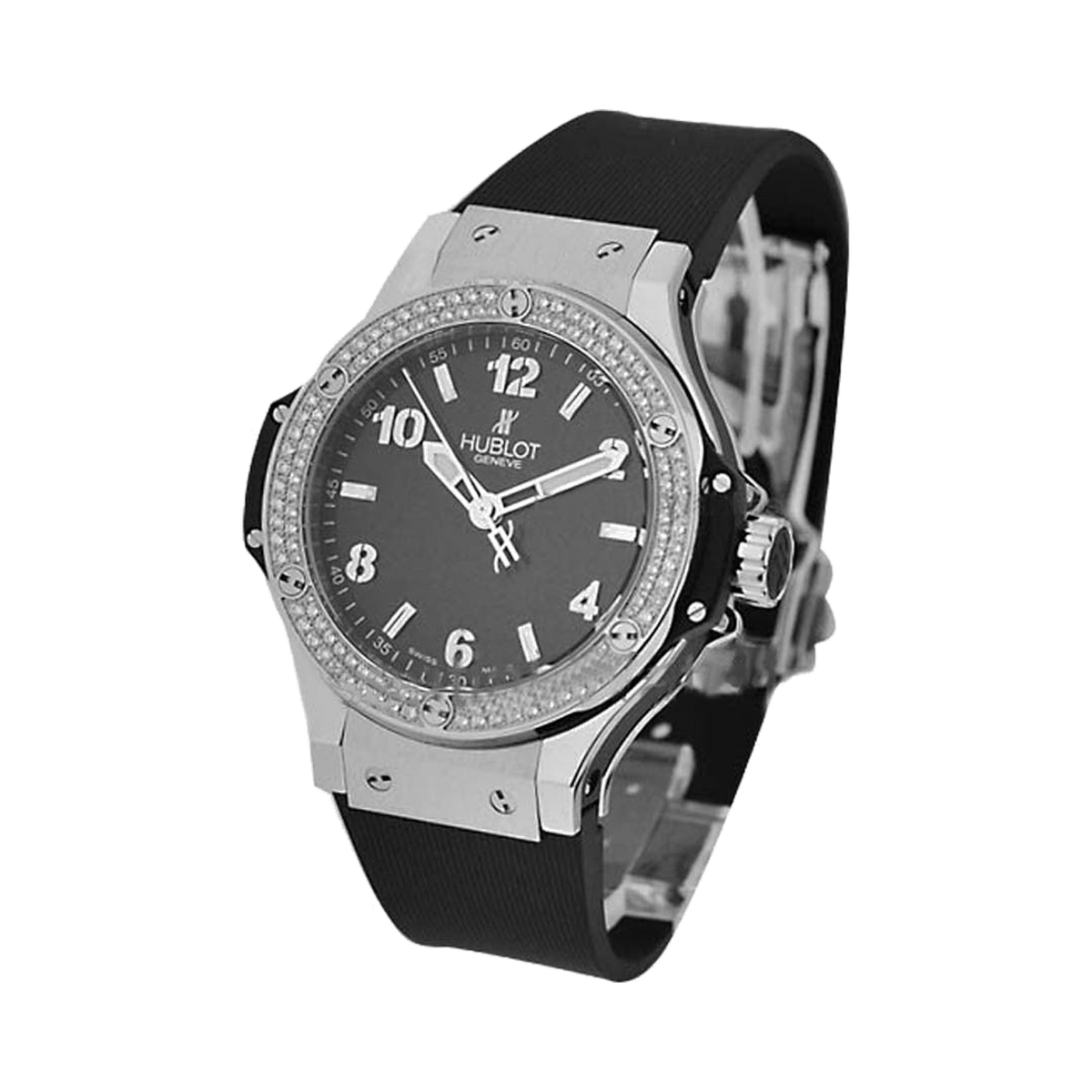 Hublot Big Bang steel Diamonds 38 mm - Lc Watches