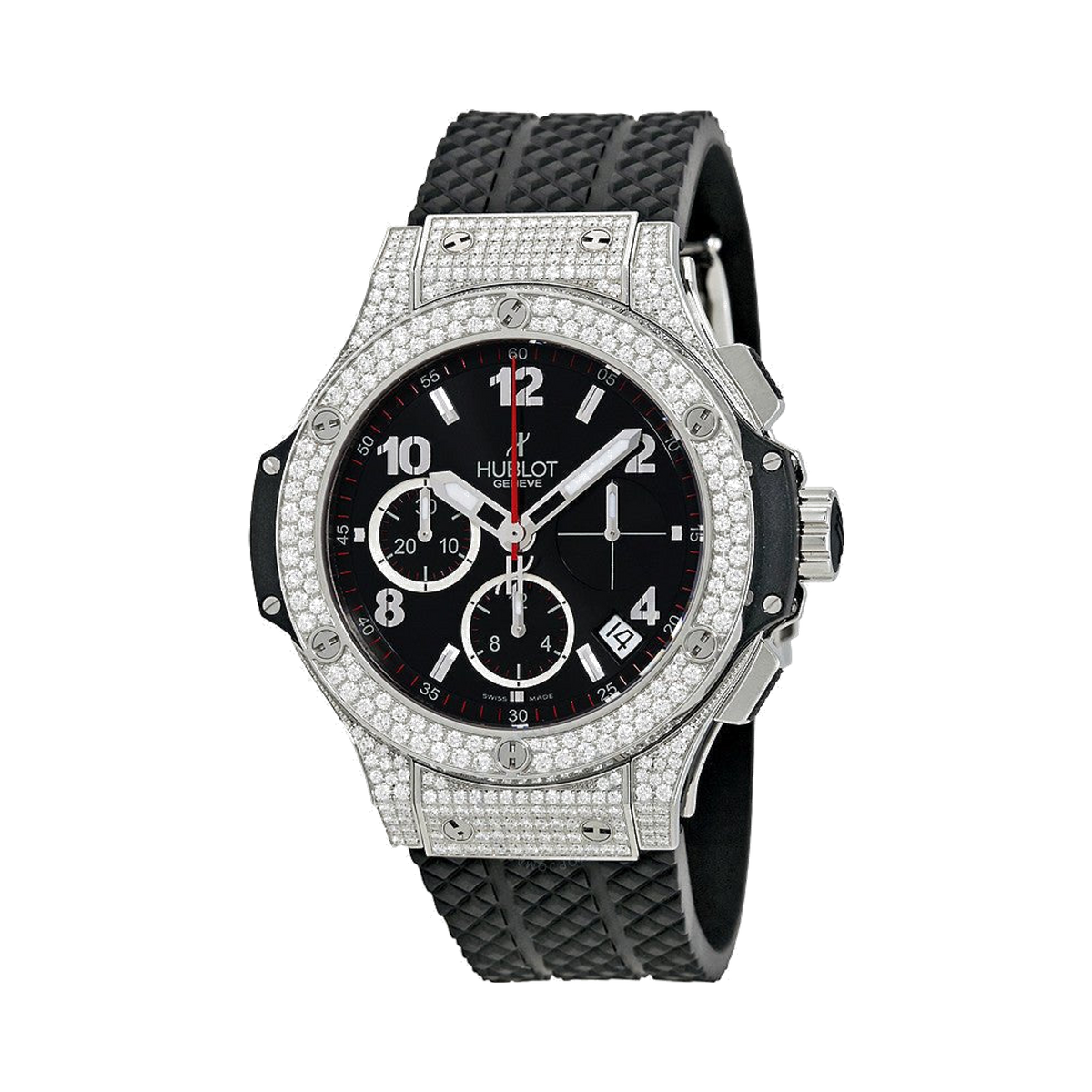 Hublot Big Bang Steel Pave 41 mm - Lc Watches