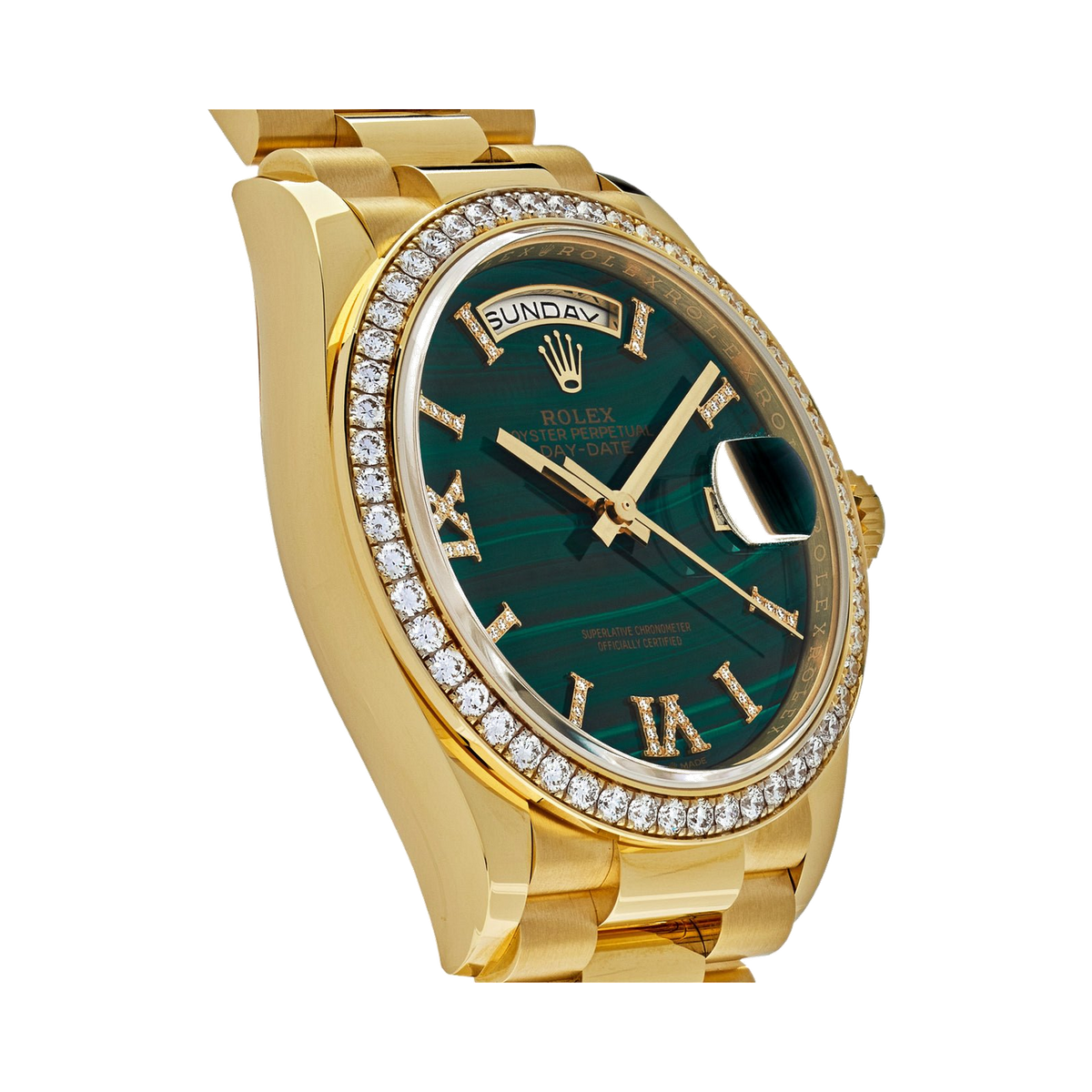 Rolex Oyster Perpetual Day - Date 36 in 18 kt Yellow Gold Men's Watch - Lc Watches