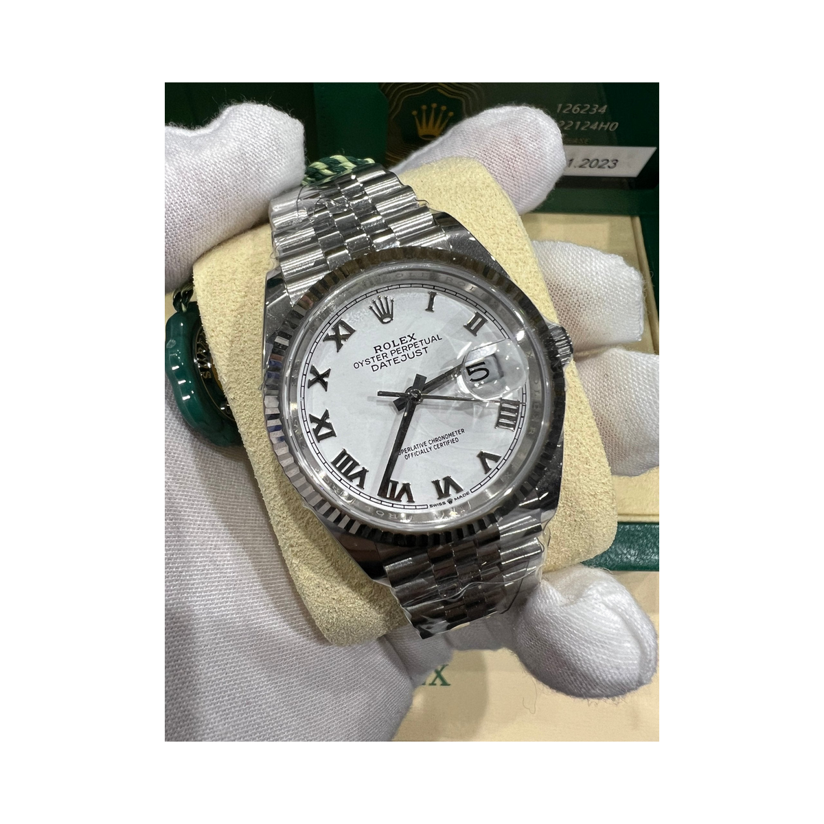 Rolex Oyster Perpetual White Gold Watch - Lc Watches