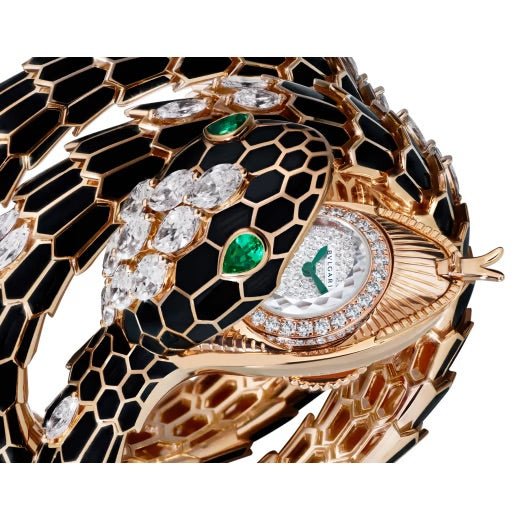 Serpenti Misteriosi High Jewellery Watch With Navette Diamonds - Lc Watches