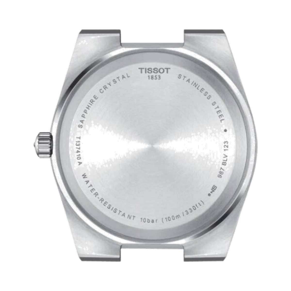 Tissot PRX Silver Stainless Steel Black Men's Watch - Lc Watches